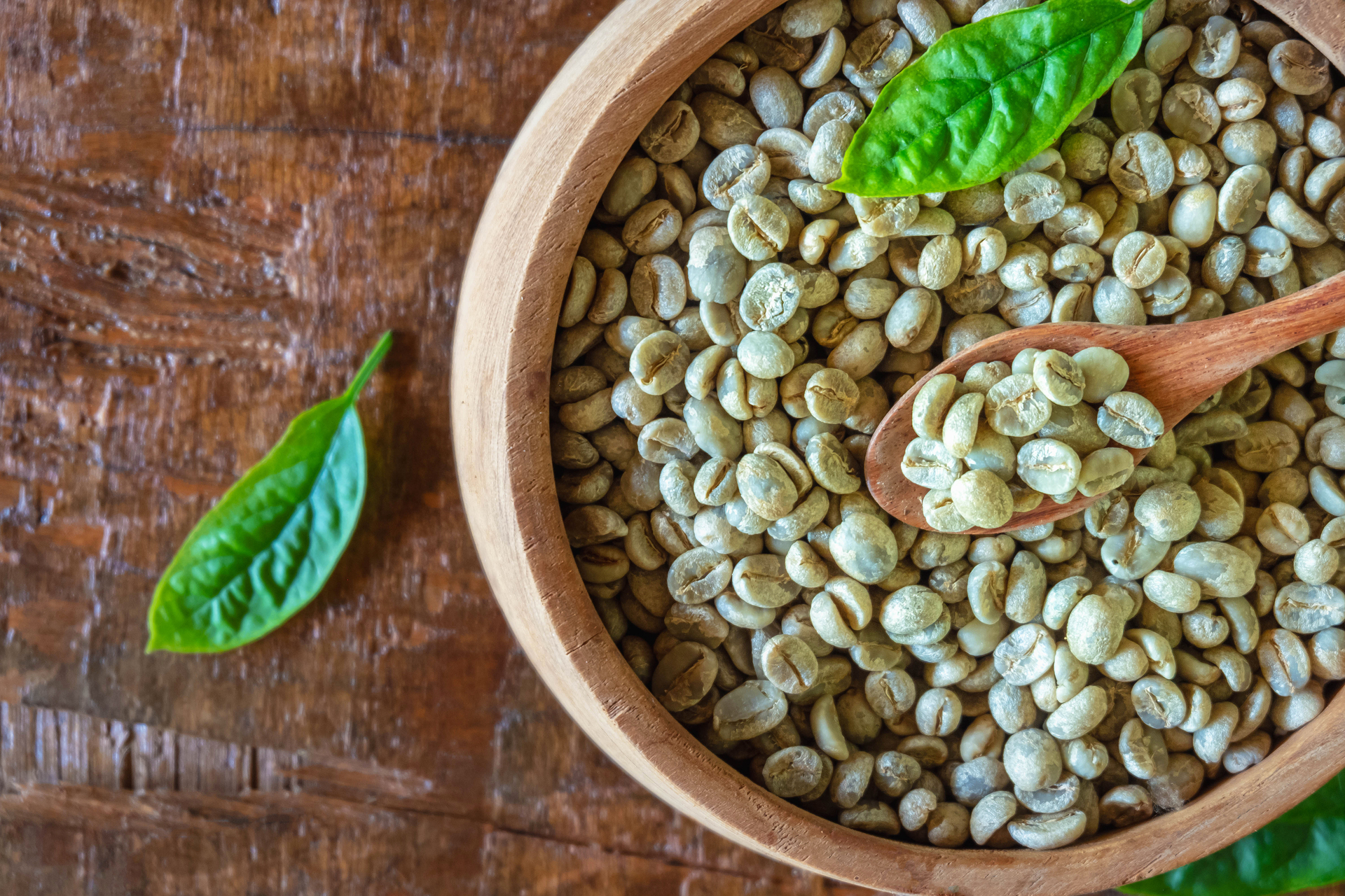 Background of coffee beans